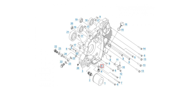Шайба 12 болта сливного CF Moto 600 Шайба 12 болта сливного CF Moto 600